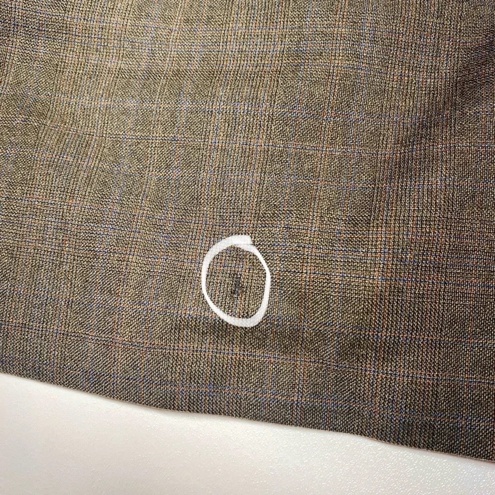 Vtg Lauren Ralph‎ Lauren Mens Wool Cashmere Blend Blazer 46R Made in Canada